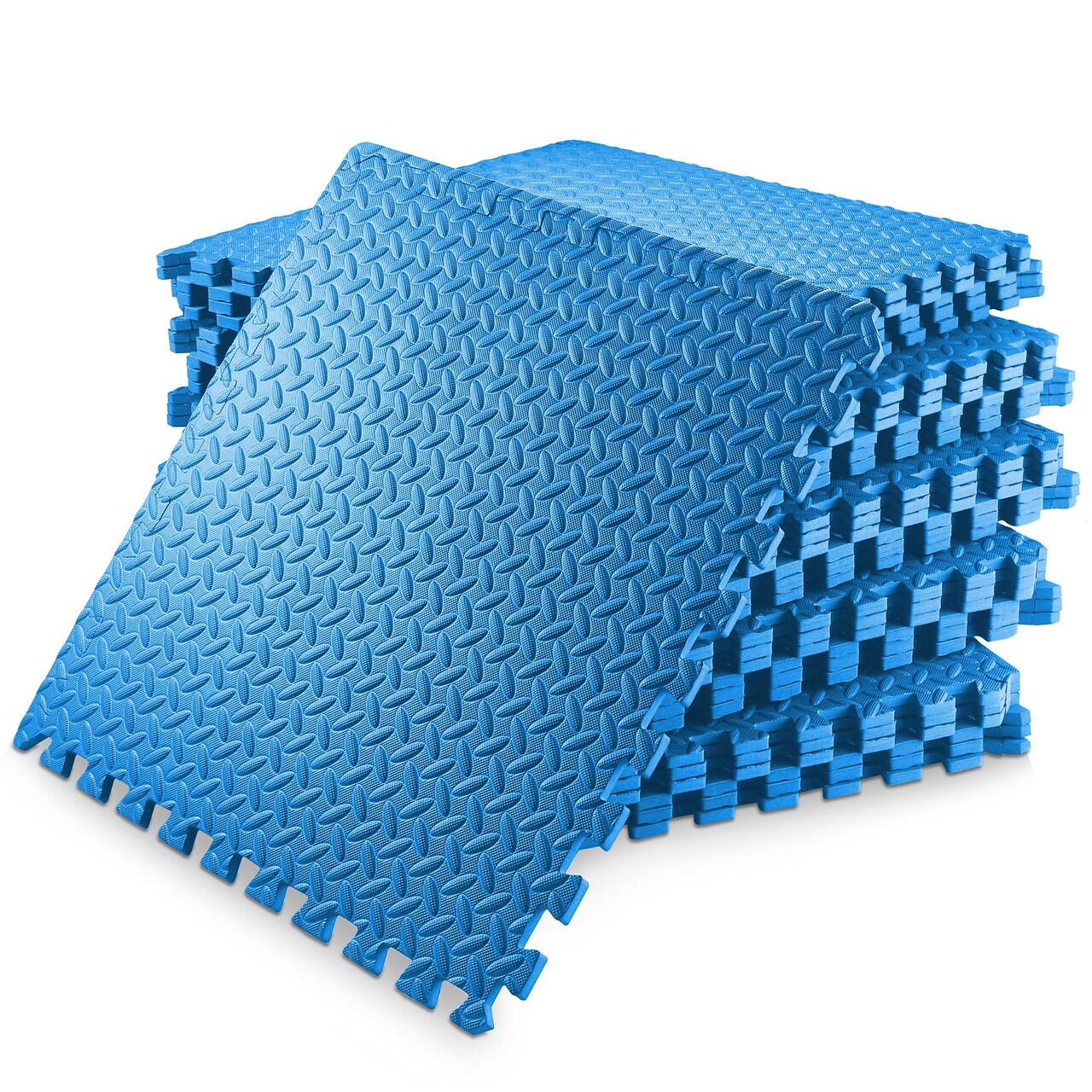 Philosophy Gym Exercise Flooring Mats - Foam Rubber Interlocking Puzzle Floor Tiles 12 - 120 SQFT
